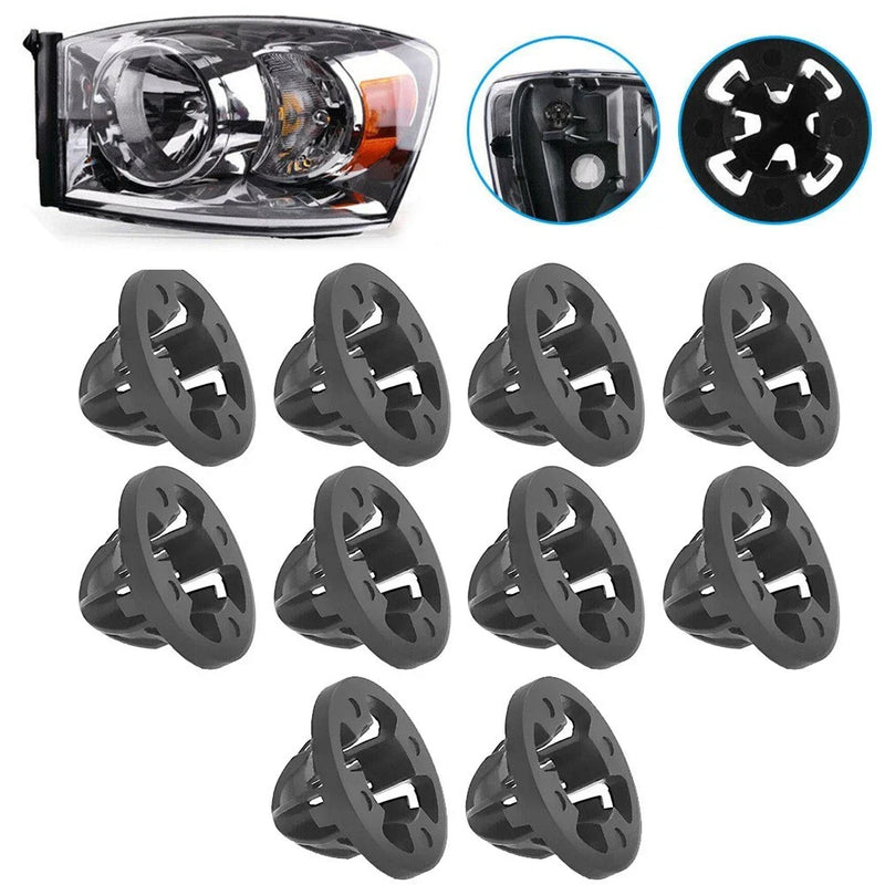 Dodge Ram Tail Light Grommet Retainer Mount Clip Black (2007–2013)