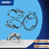 Isuzu D-MAX TFR 2008-2012 3 x Front & Rear ABS Wheel Speed Sensors
