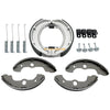 Honda Fourtrax 300 4x4 TRX300FW Front Rear Brake Shoes w Pins (1988–2000)
