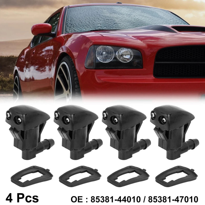 Toyota Camry Tacoma 4pcs Car Front Windshield Washer Nozzles