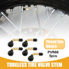 Cars, Motorcycles 5 x Tubeless Tire Valve PVR60 Gold Tone