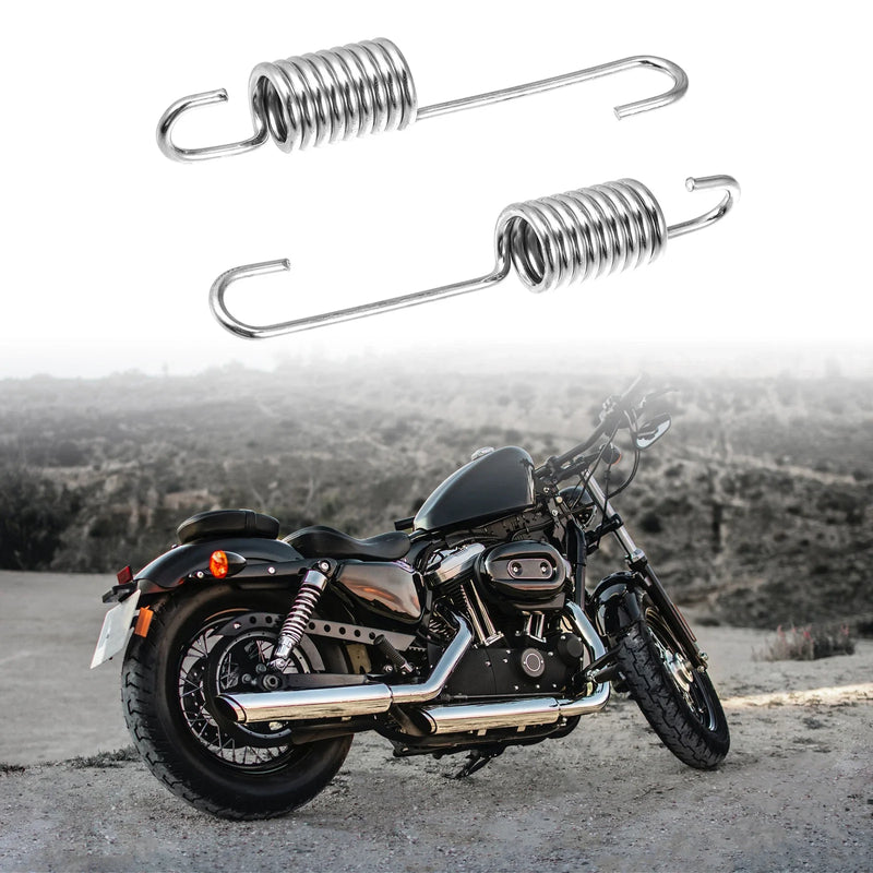 Honda 10 x 8.5cm Silver Tone Motorcycle Brake Pedal Return Springs