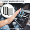 Mazda CX-5 2.0L 2.2L 2.5L Cabin Air Filter Combo (2013-2024)