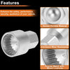 VW Touareg Wheel Lock Lug Nut Key Socket