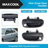 Hyundai Accent LC Pair Black OUTER Door Handles (2000-2006)