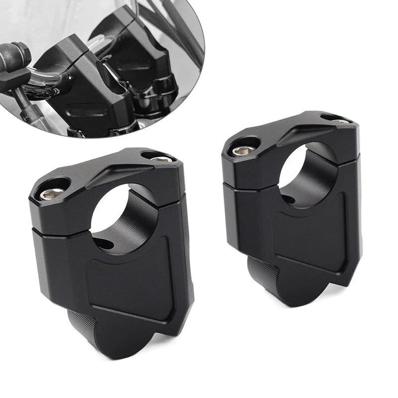 Honda Suzuki Kawasaki 28mm Handlebar Mount Clamp Riser