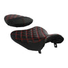 Suzuki GSXR1000 Black Red Seat (2007-2008)