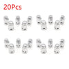 Jeep Cherokee, Wrangler, Dodge RAM 20 x Silver Wheel Nuts 1/2-20
