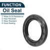 Universal Oil Seal / 30x45x5mm 5Pcs / NBR Rubber Rotary Shaft Seal