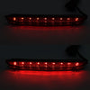 Harley Touring Air Wing Luggage Rack LED Tail Brake Light (1993-2013)