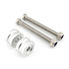 Suzuki V-Strom 1050 1050XT Silver Handlebar Riser Up Bracket Clamp (2020-2023)