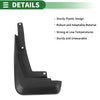 Ford Escape (2020) - Durable Mount Accessories Mud Flaps Splash Guards