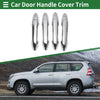 Honda Fit Jazz GK5 GP5 2014-2018 Silver Tone Car Door Handle Cover Trim