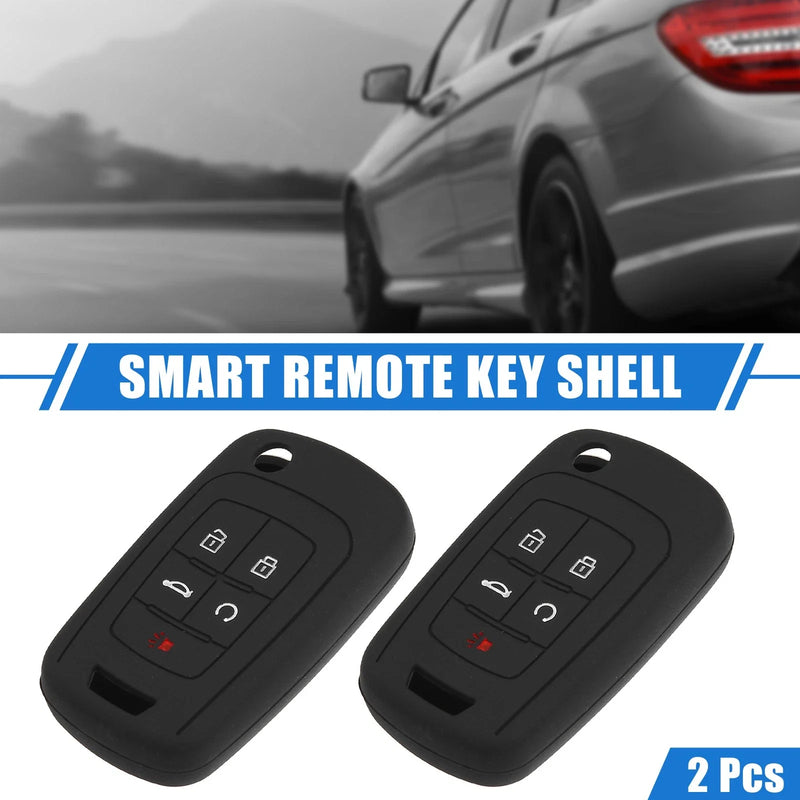 Chevrolet Camaro (2010 - 2019) Black 5 Button Remote Key Shell