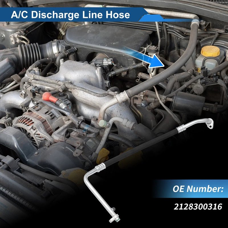 Mercedes-Benz E400 A/C Refrigerant Liquid Hose (2014-2018)