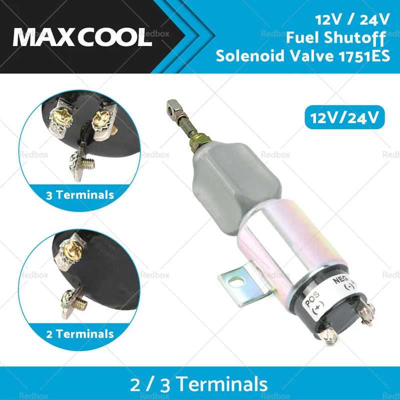 Car 12V 24V Fuel Shut Off Solenoid Valve (1751ES)