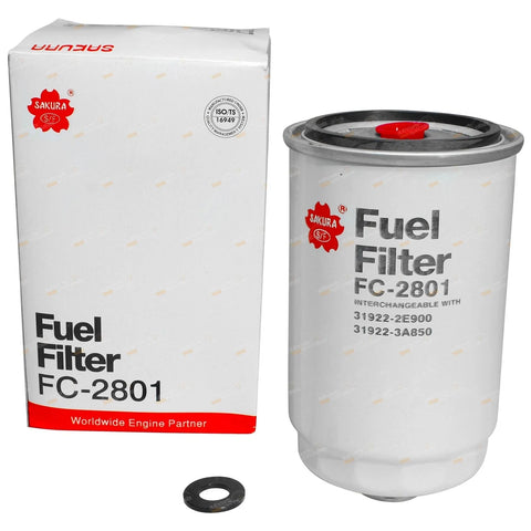 Kia Sportage 2.0L D4EA 1x Fuel Filter (2006 - 2010)