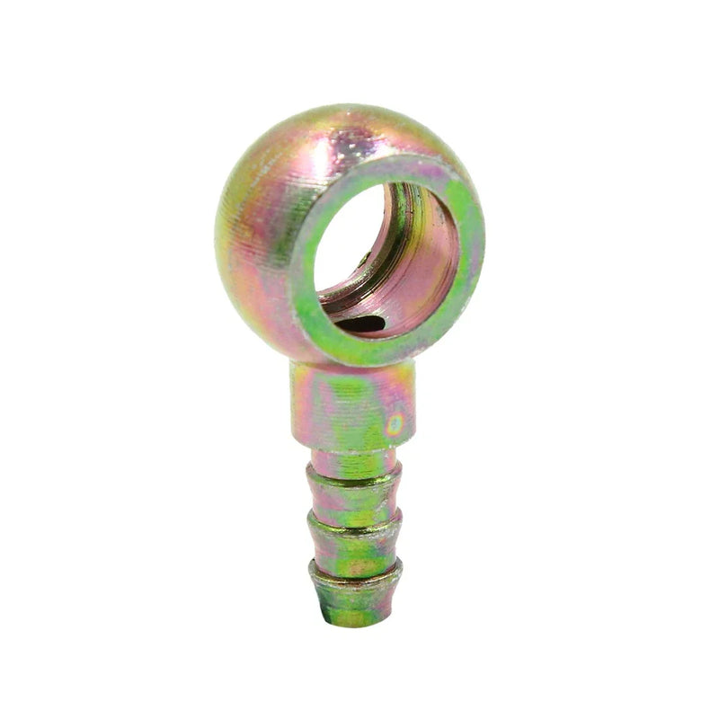 Motorcycle Hose Barb Fitting 6mm ID 12mm Banjo Fuel Line Adapter