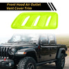 Jeep JL JLU Gladiator Front Hood Air Outlet Vent Cover Trim (2018-2024)