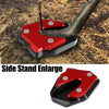 Suzuki GSX250R Kickstand Enlarge Plate Pad Aluminum Alloy Red