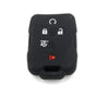 Chevy Suburban GMC Yukon Black Silicone Key Cover Case Holder Shell fit