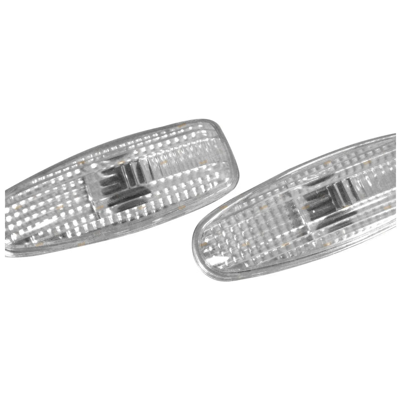 Clear Guard Side Indicator Blinker Repeater Lamps