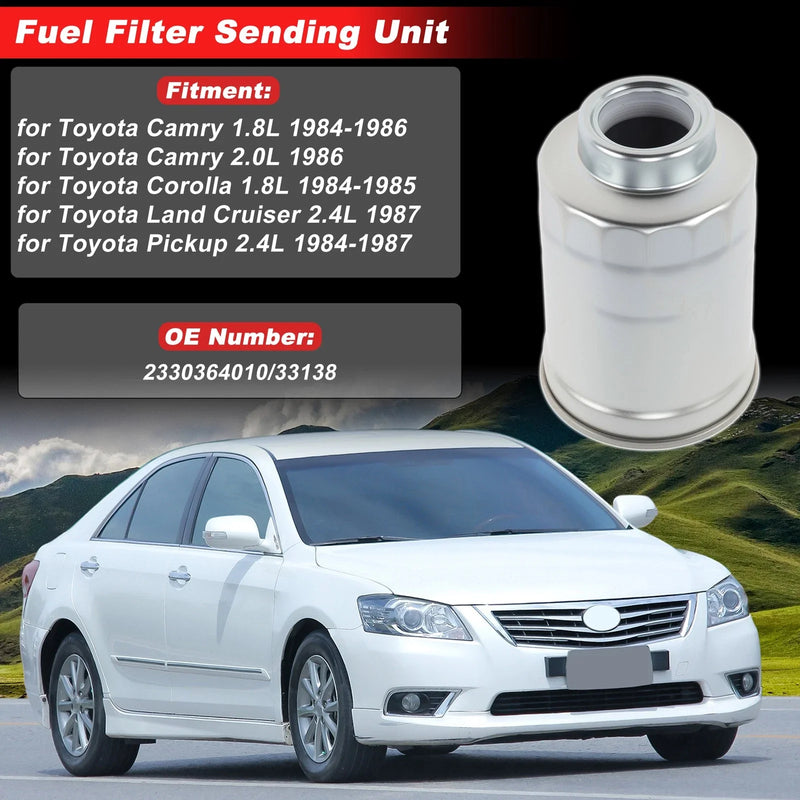Toyota Camry Fuel Filter Assembly 1 pc (1984–1986)