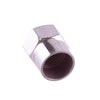 Car & Bike 200 Pcs Silver Tire Valve Caps
