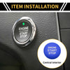 Toyota Tacoma (2016-2023) Blue Engine Start Stop Button Cover
