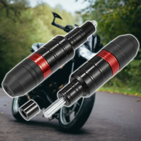 Honda Red  Motorcycle Frame Slider Exhaust Anti Crash Protector