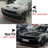 Dodge Challenger Yellow Front Bumper Lip Splitter Protector Trim (2015-2020)