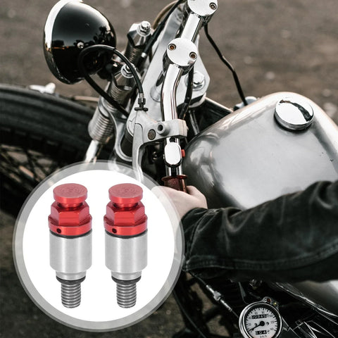 Honda Yamaha 2 x M5x0.8 Motorcycle Fork Air Bleeder Valve