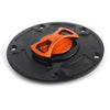 Ducati Panigale 899 959 1199 Orange Fuel Gas Tank Cap Cover (2012-2019)
