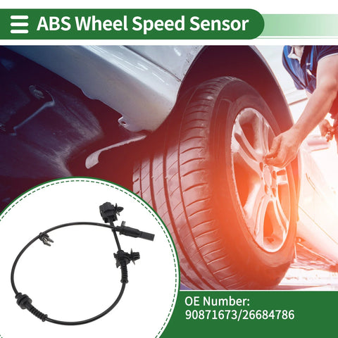 Chevrolet Sail 3 (2015-2020) Rear Left ABS Wheel Speed Sensor