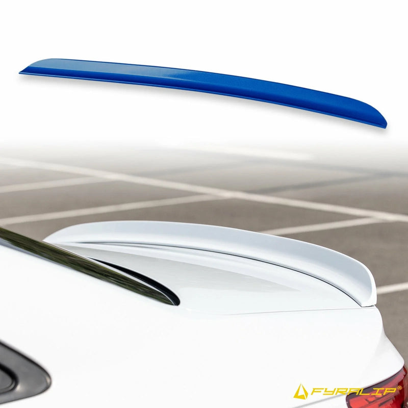 BMW 3er E46 Coupe Blue Boot Lip Spoiler (2000-2006)