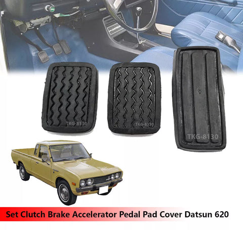 Nissan Datsun 620 Clutch Brake Accelerator Pedal Pad (1972-1979)