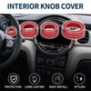 Mini Cooper (2014-2022) 4 x Pcs AC Media Volume Switch Knob Cover Ring
