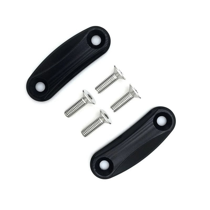 Kawasaki NINJA400 1 Pair Black Rearview Mirror Block Off Plates (2018-2021)