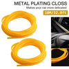 10M Yellow Car Door Edge Trim Molding Rubber Seal