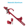 Carb 4150 4160 Carburetor Billet Aluminum Red Throttle Cable Bracket