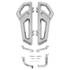 Harley Street Glide Chrome Driver Floorboards (2014-2024)