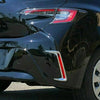 Toyota Corolla Hatchback Rear Chrome Fog Light Lamp Cover Trim (2019-2023)