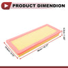 Chevrolet C5 3 (2009-2019) - 1 x Quality Filter Car Engine Air Filter
