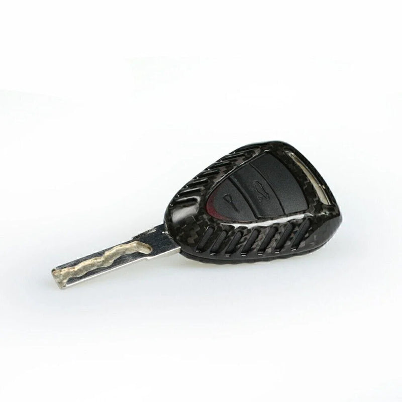 Porsche Boxster 911 Cayman Carbon Fiber Key Case Cover