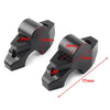 Honda XADV 750 Black Motorcycle Handlebar Riser Clamp (2017-2019)