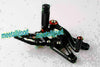 BMW S1000RR 2010-2013 - Black Adjustable Rearsets Footpegs