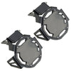 BMW R1250GS Adventure, S1000XR Black Fog Light Protector Covers (2013-2023)