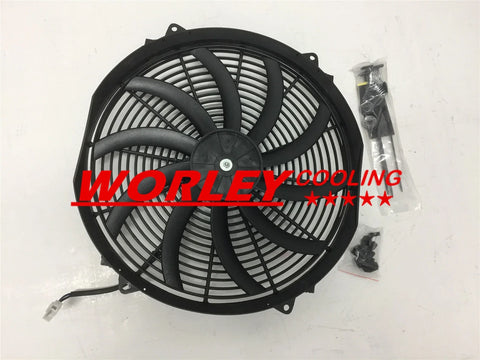 Mazda RX-7 FC3S 44mm Aluminum Radiator + Fan (1986-1988)