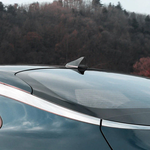 Kia Optima 2013-2016 Carbon Black Fin Antenna Cover (2 x Signal Radio)