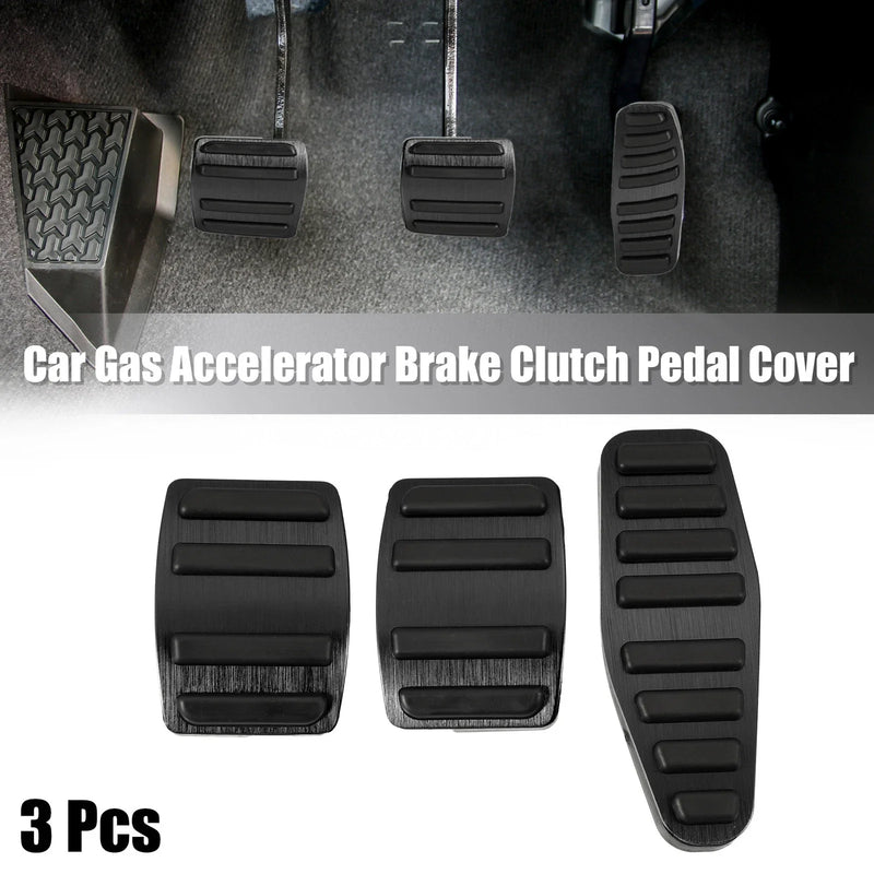 Suzuki Jimny 3 Pcs Gas Brake Clutch Pedal Covers (2018-2023)